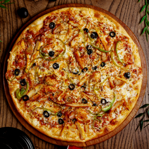 DRAGONFIRE CHICKEN PIZZA 