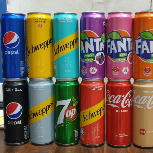 Cold Drinks Cans  