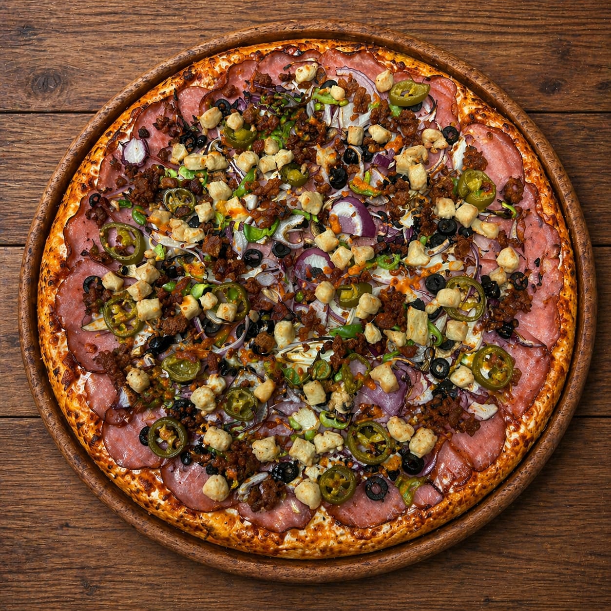 SMOKEHOUSE SUPREME PIZZA 